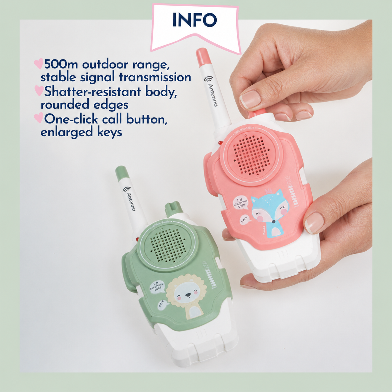 Montessori Tiny Walkie Talkies