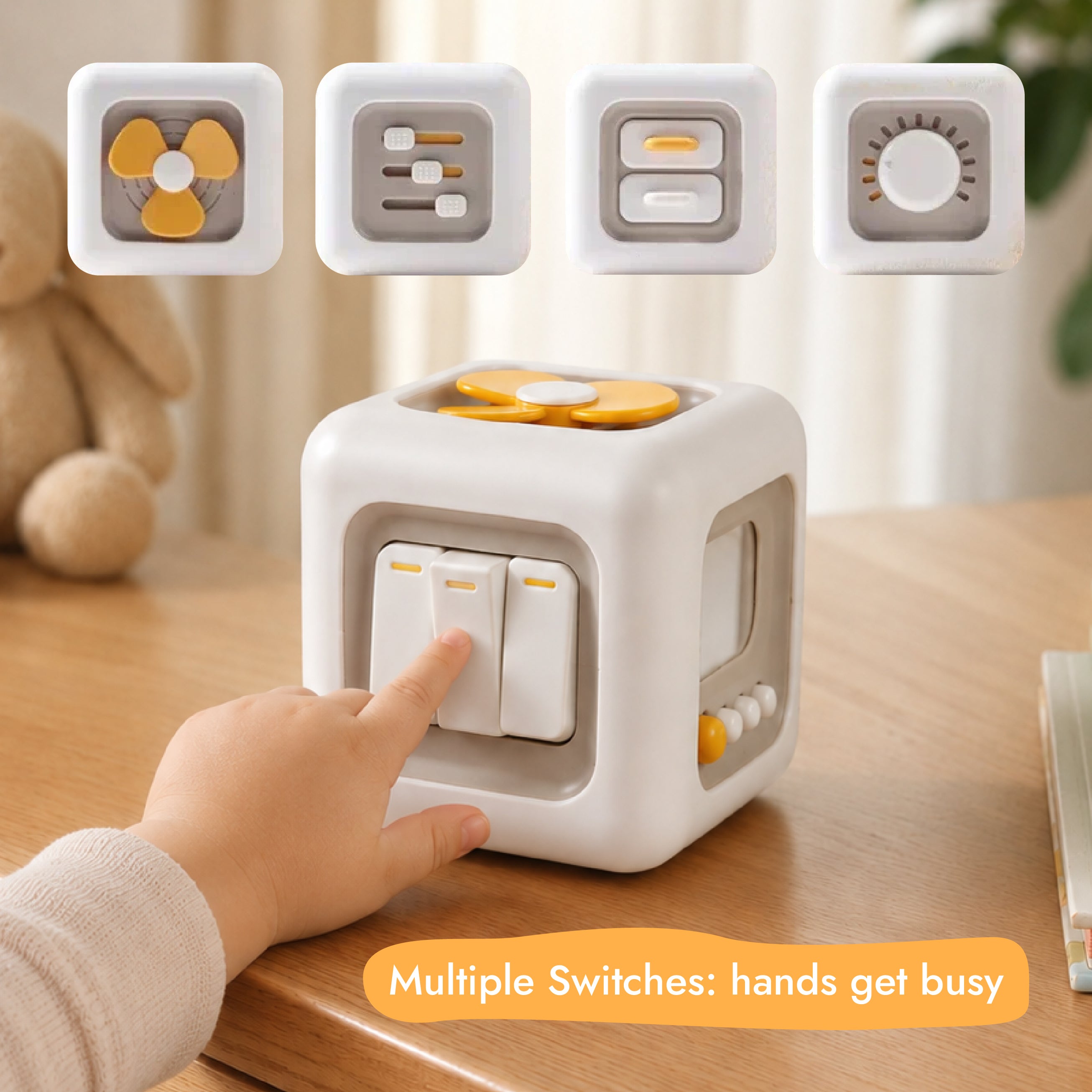 Montessori Activity Cube