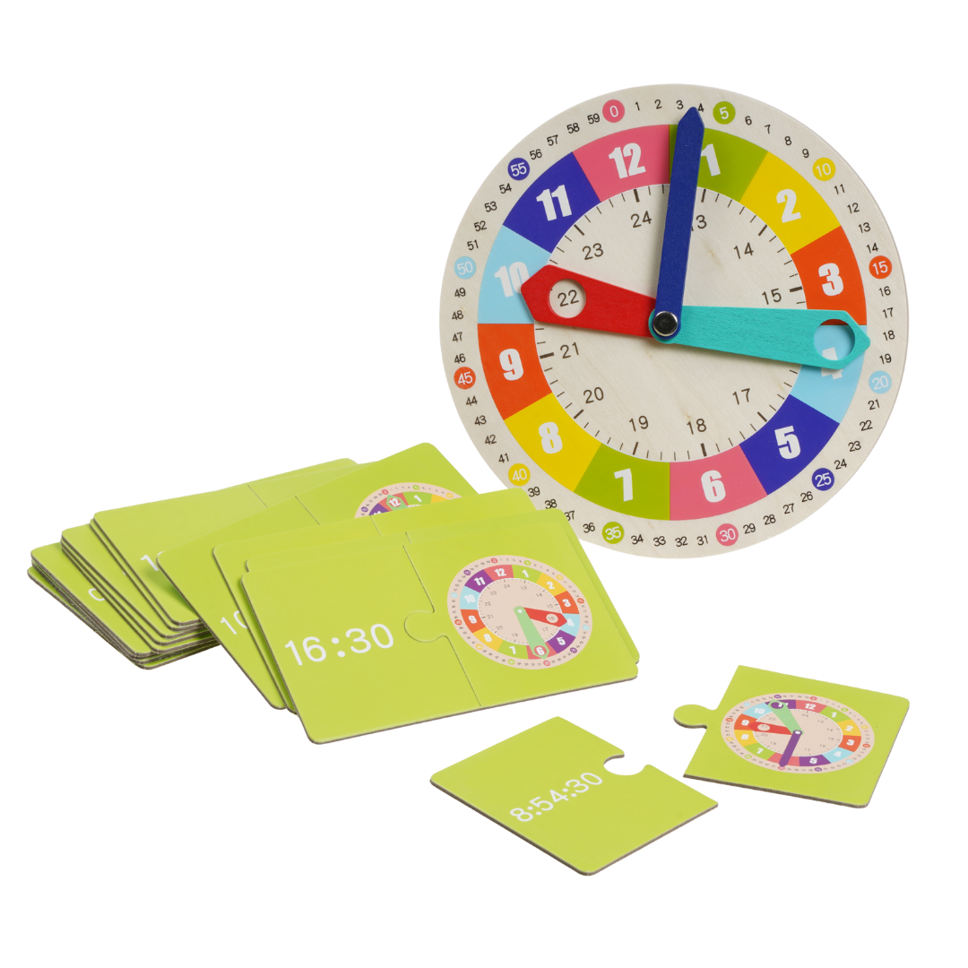 Montessori Wooden Clock