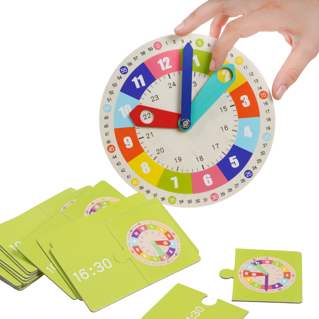 Montessori Wooden Clock