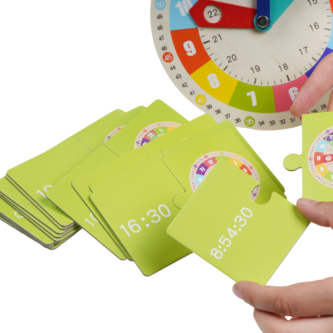 Montessori Wooden Clock