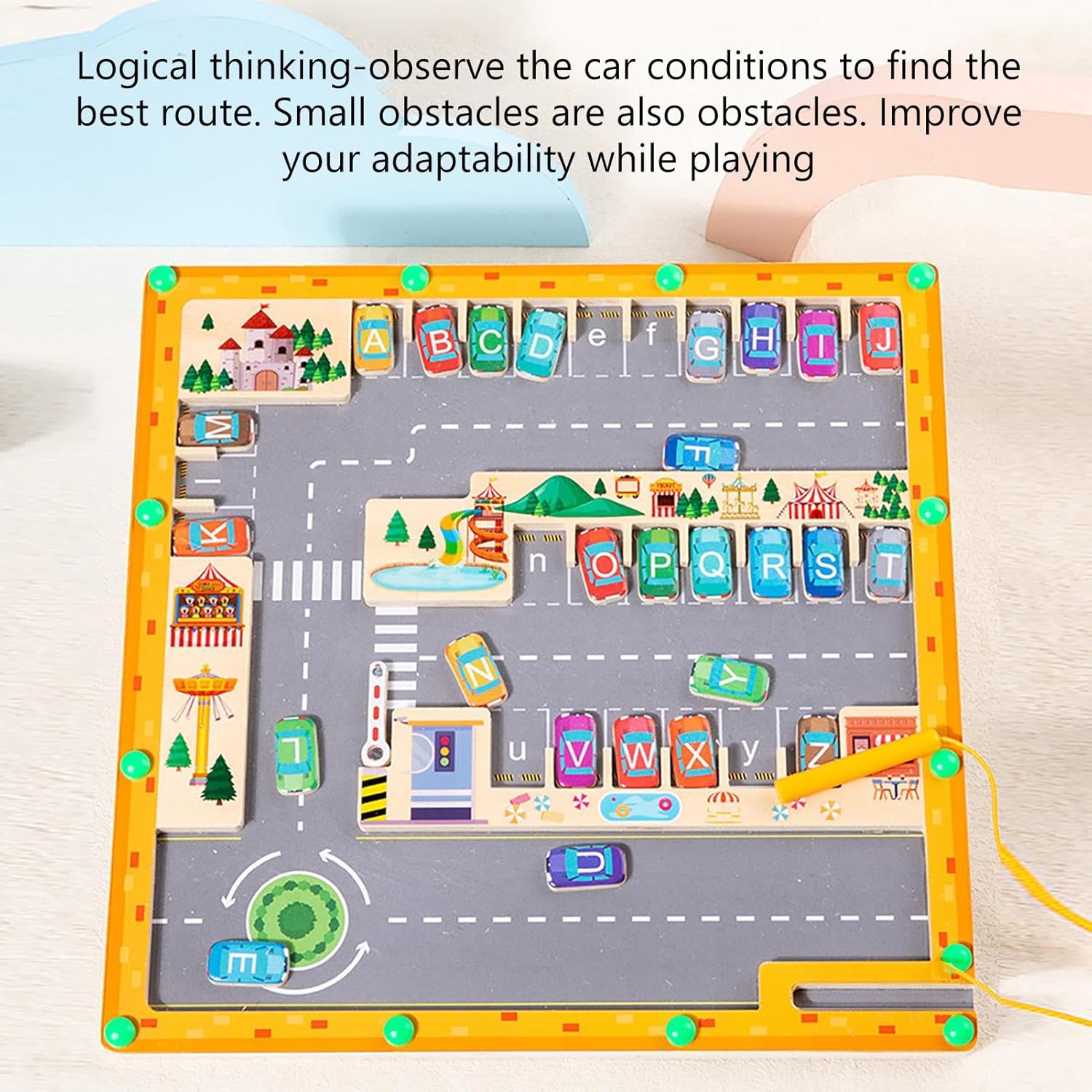 Montessori Magnetic Alphabet Maze