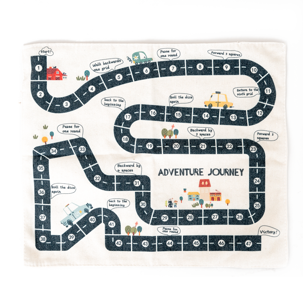 Montessori Car Traffic Road Map