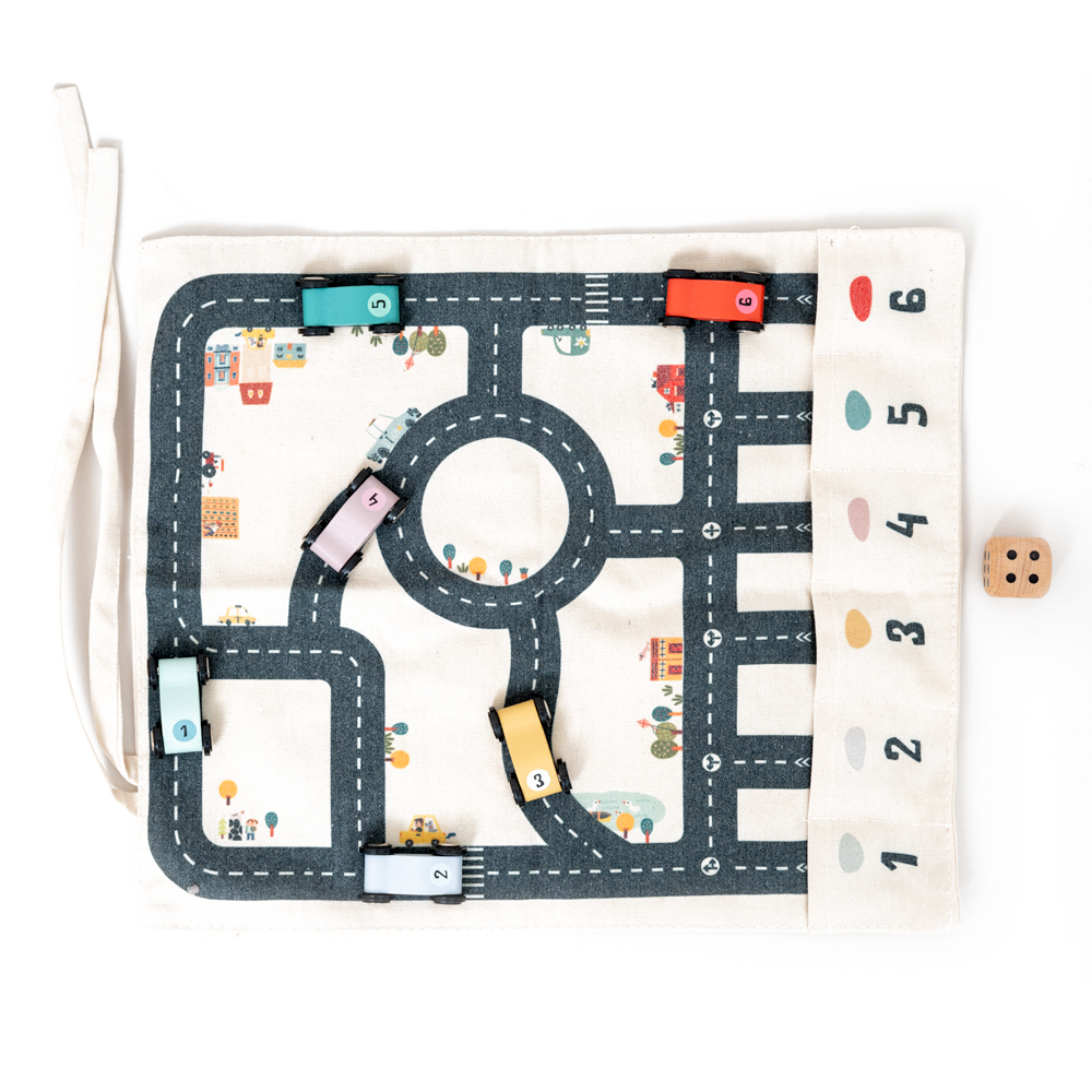 Montessori Car Traffic Road Map