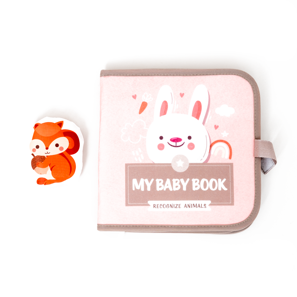 Montessori Sensory Cloth Book