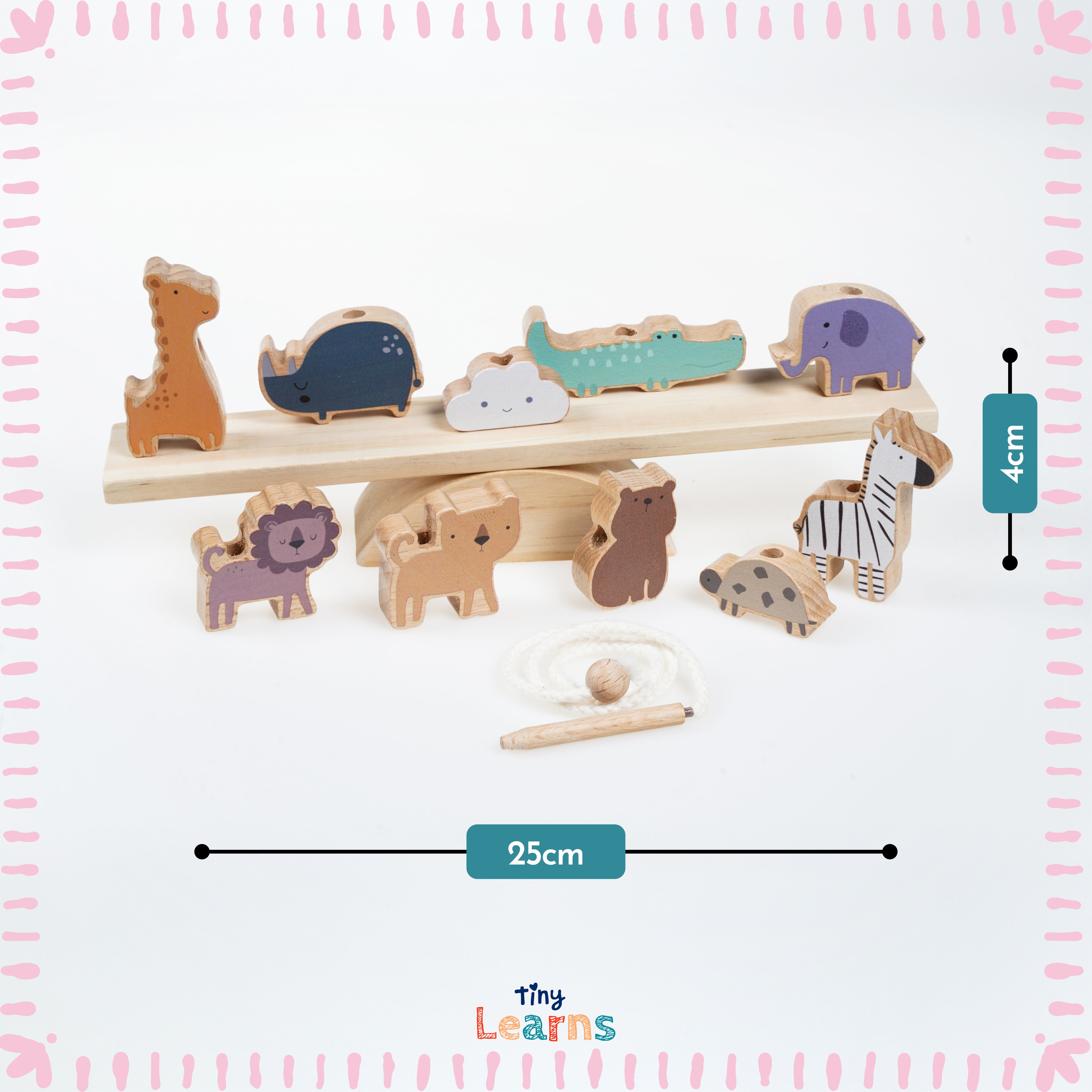 Montessori Animal Seesaw
