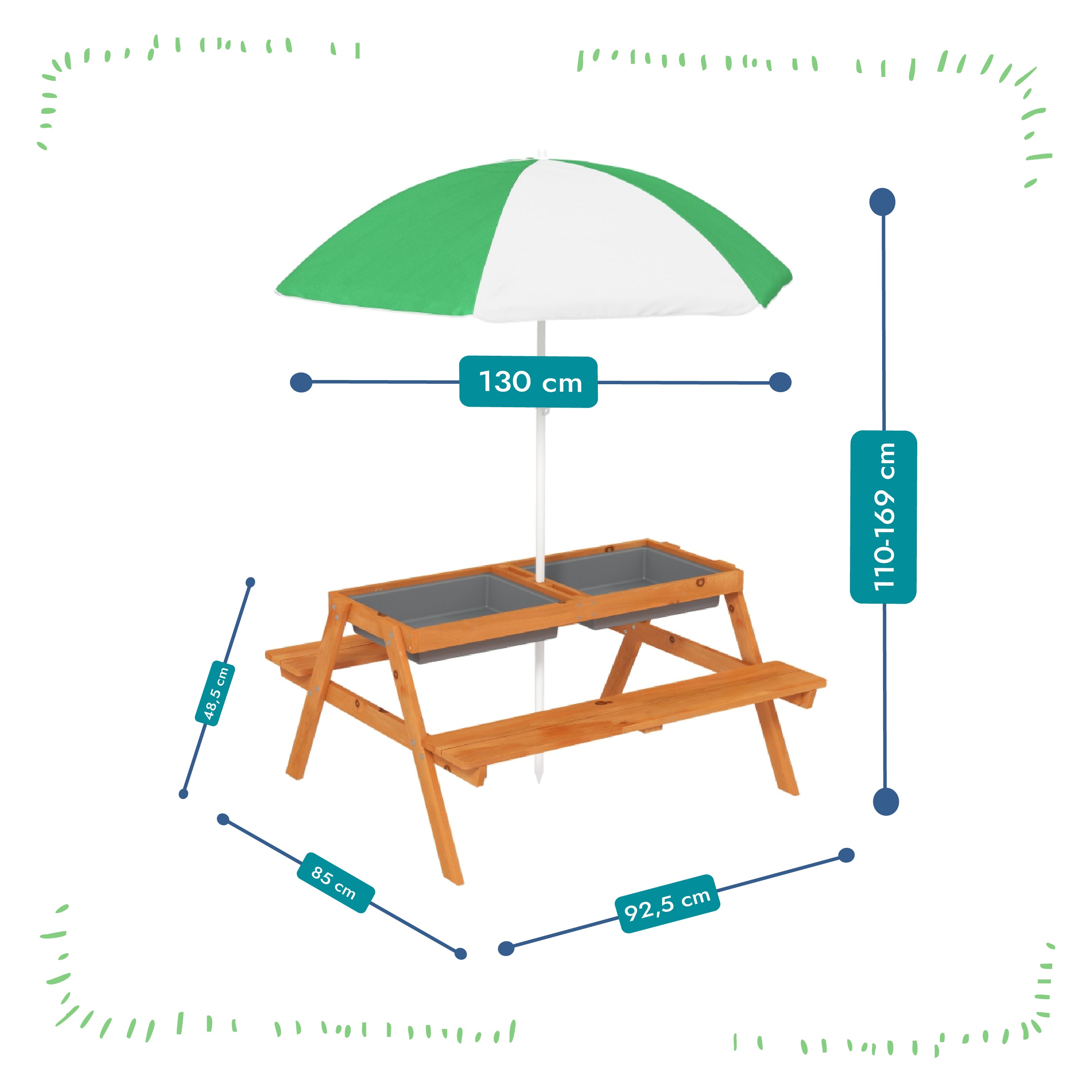 Montessori Picnic Sensory Table