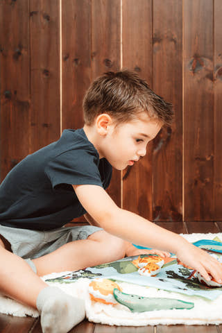 Montessori Cloth Car Toy Set