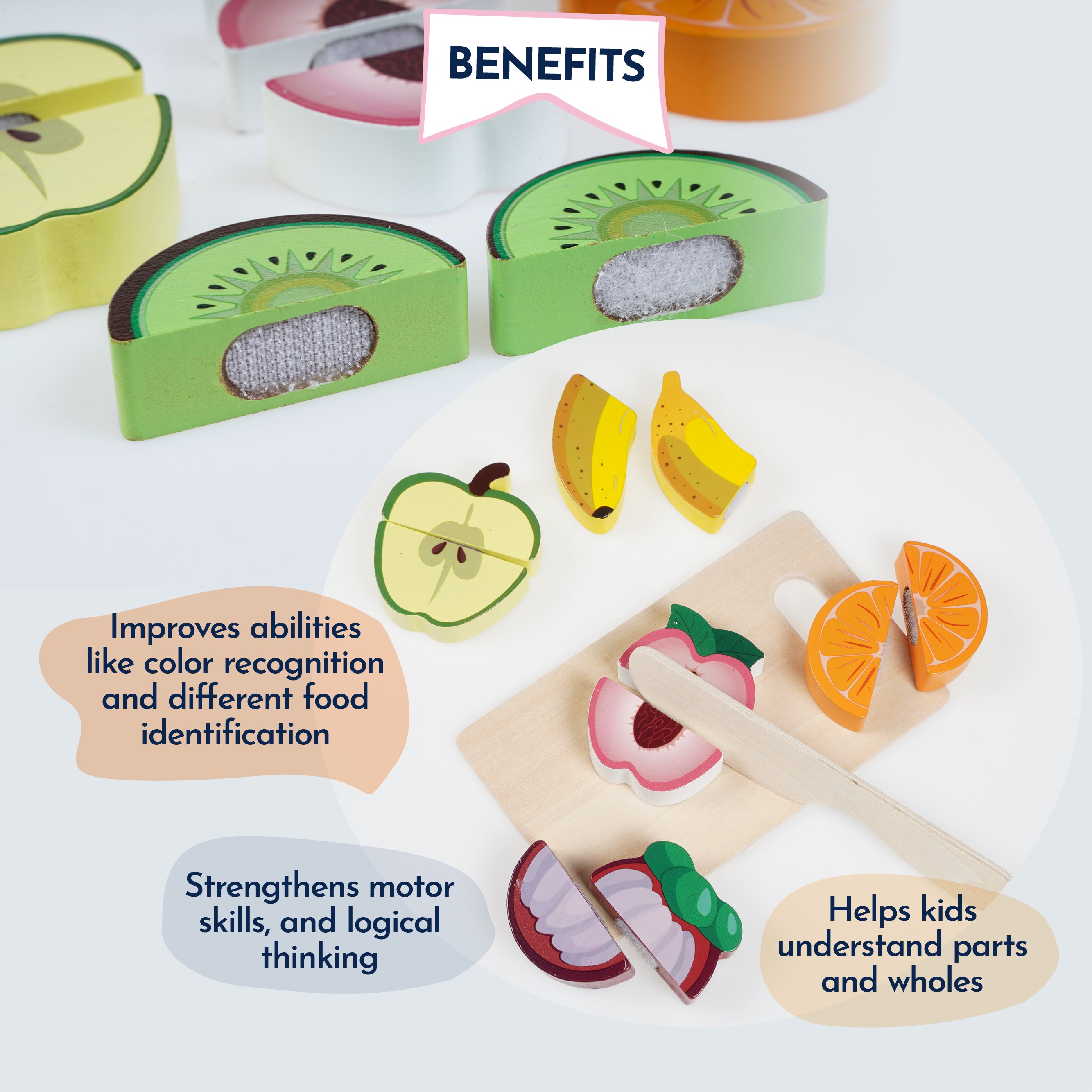 Montessori Fruit Cutting Set