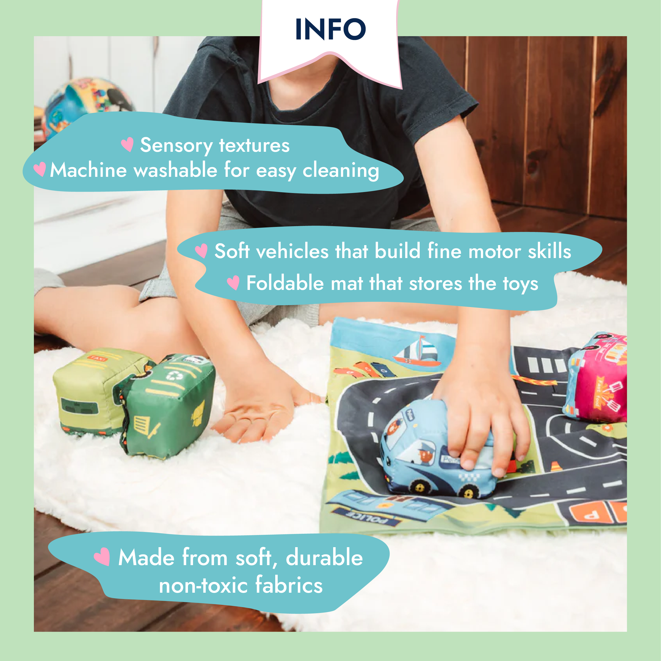 Montessori Cloth Toy Set
