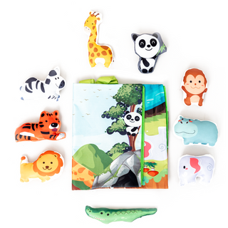 Montessori Cloth Car Toy Set