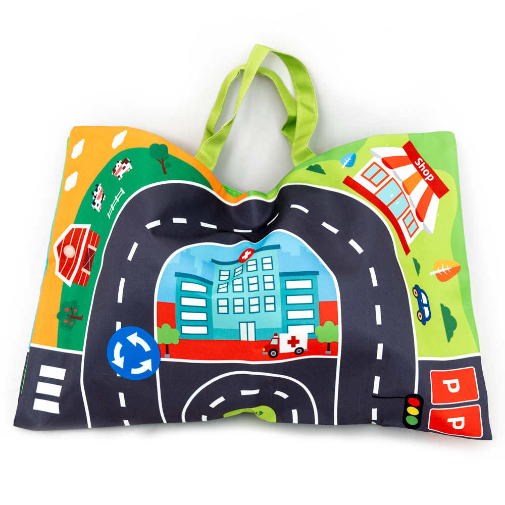Montessori Cloth Car Toy Set