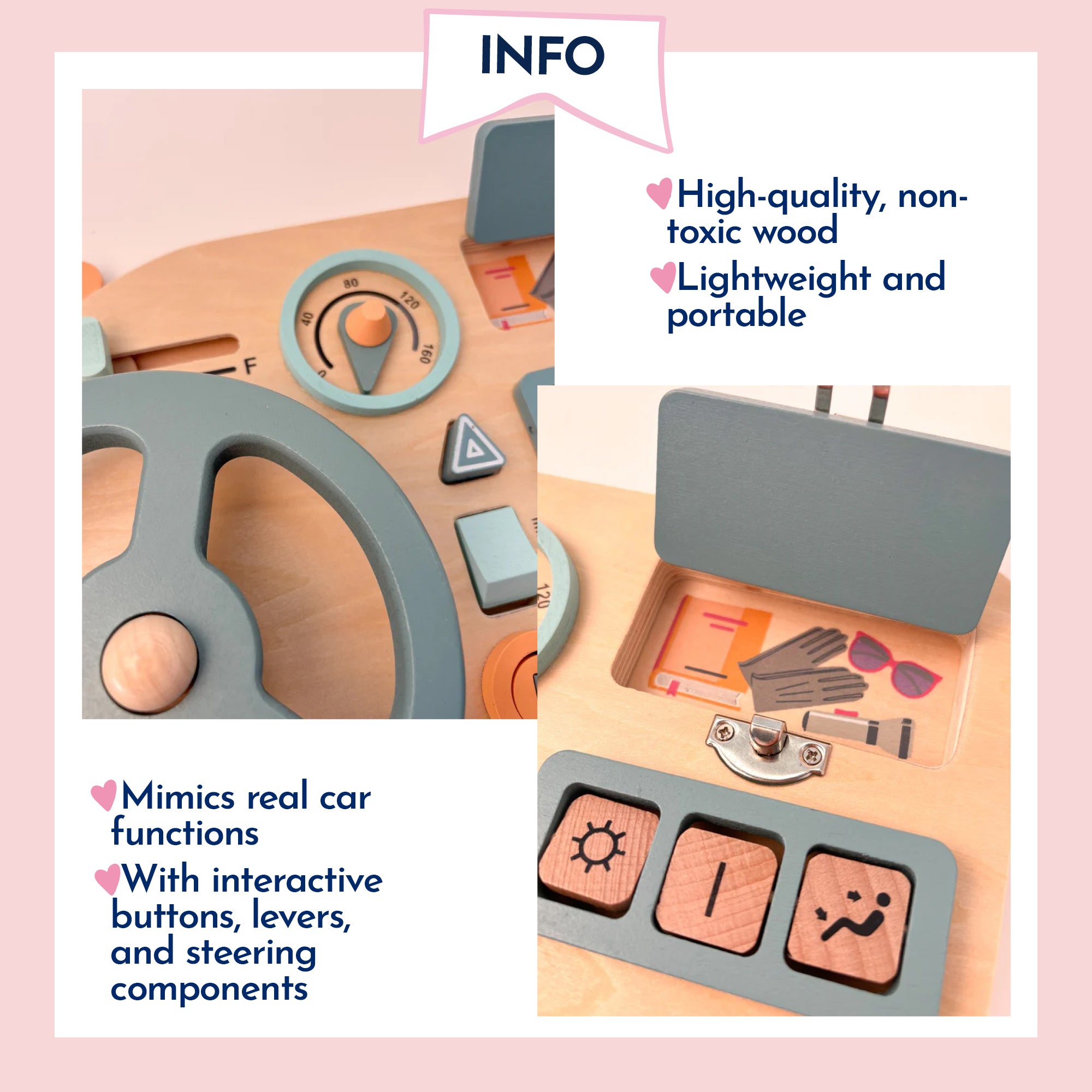 Montessori Driving Board