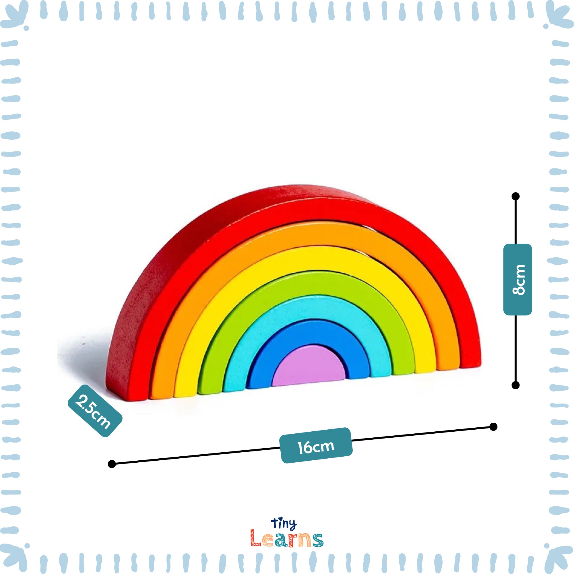 Montessori Wooden Rainbow