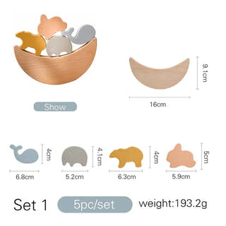 Montessori Wooden 3D Puzzle Toys