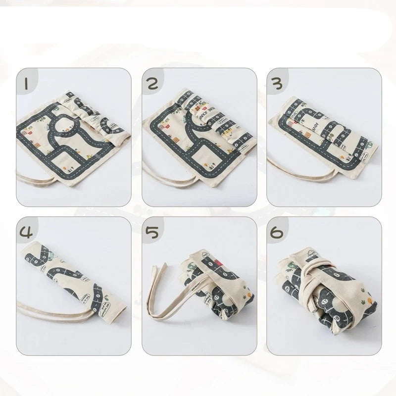 Montessori Car Traffic Road Map