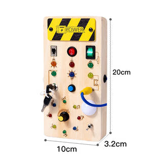 Montessori Busy Board Switches Toy