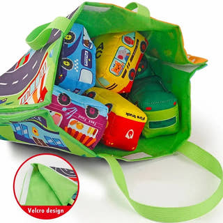 Montessori Cloth Car Toy Set