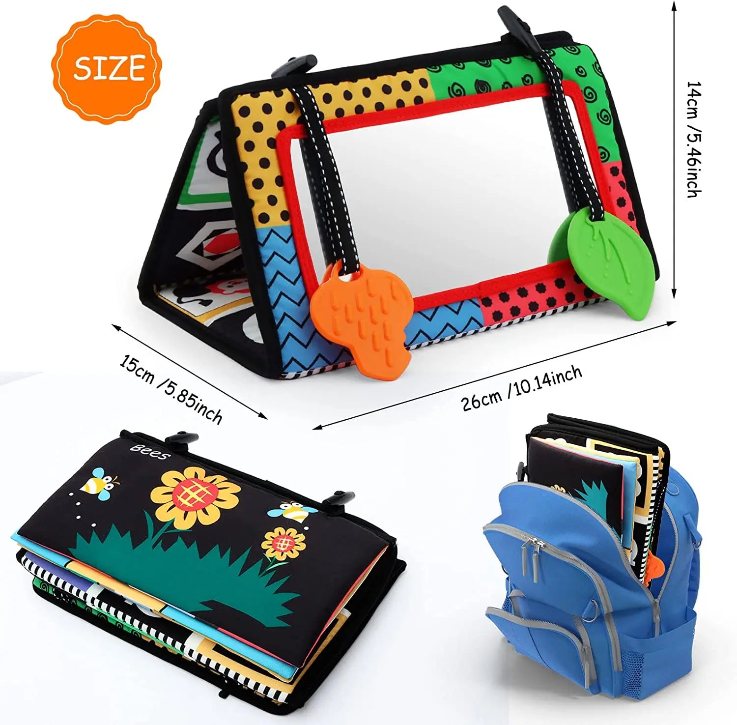 Montessori Pattern Floor Mirror