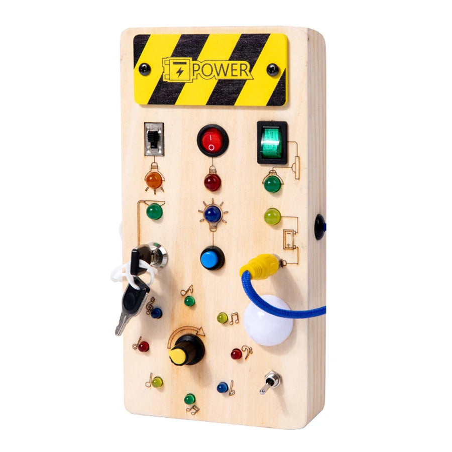 Montessori Busy Board Switches Toy