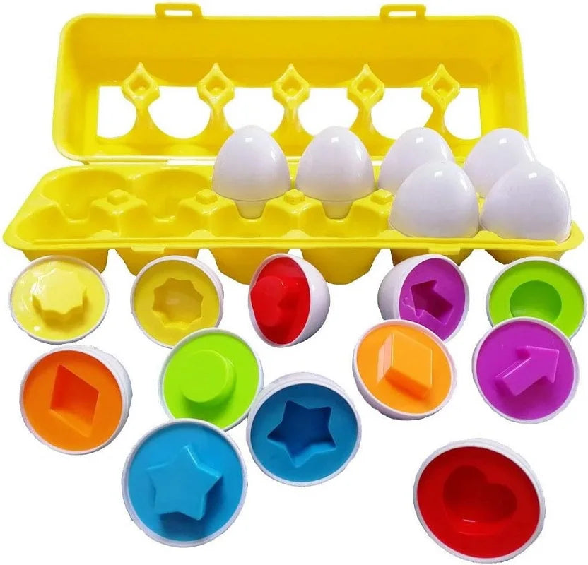 Montessori Matching Easter Egg Toy