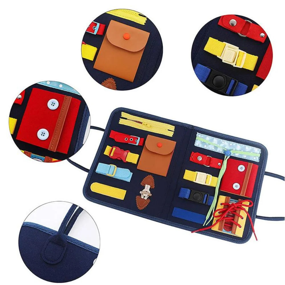 Montessori Sensory Busy Board