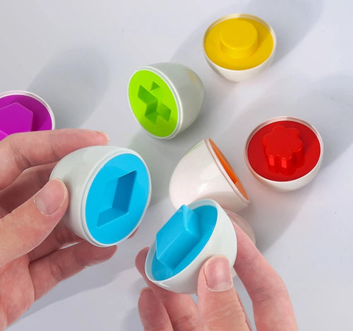 Easter Egg Shape & Color Matching Toy