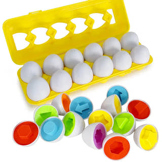Montessori Matching Easter Egg Toy for Kids