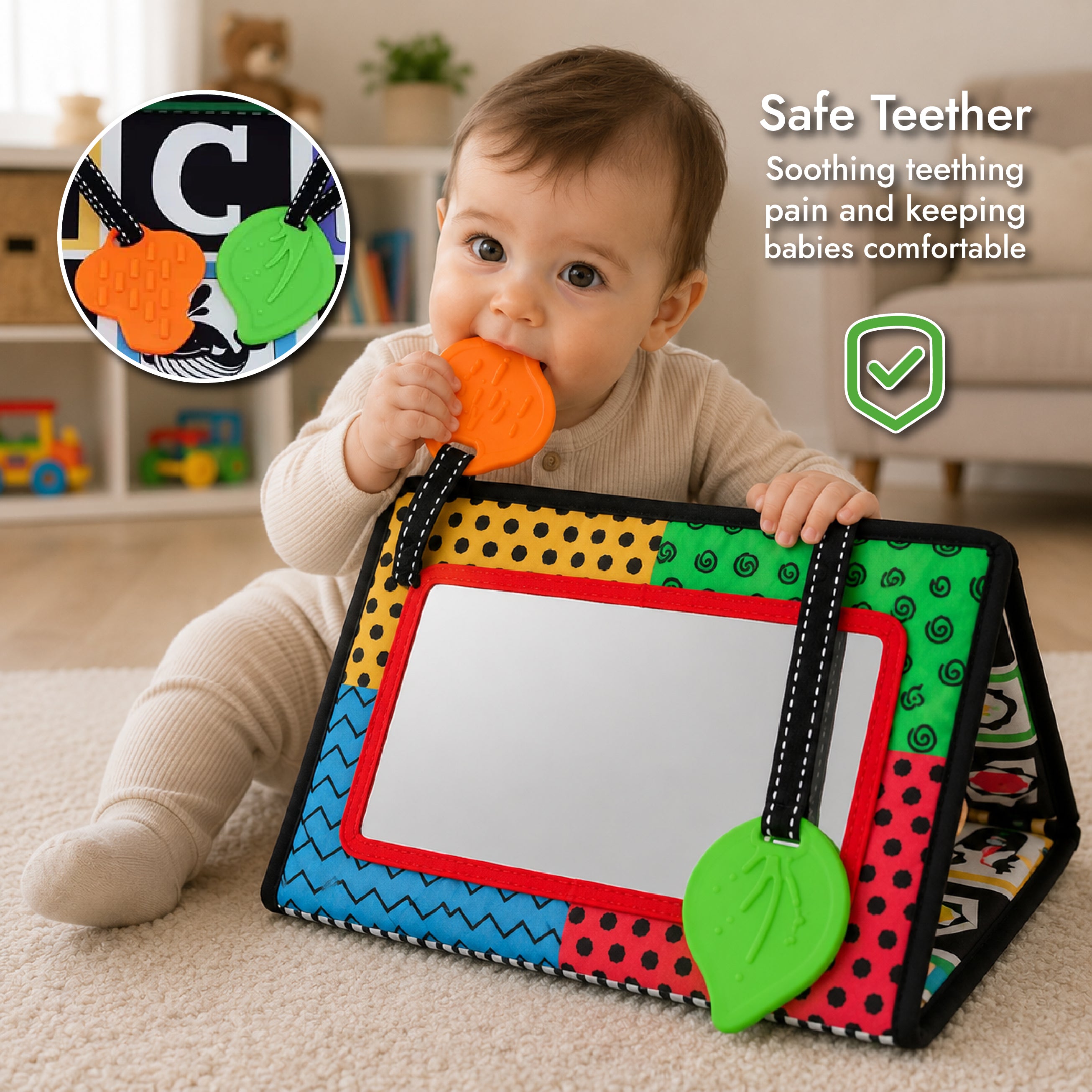 Montessori Pattern Floor Mirror