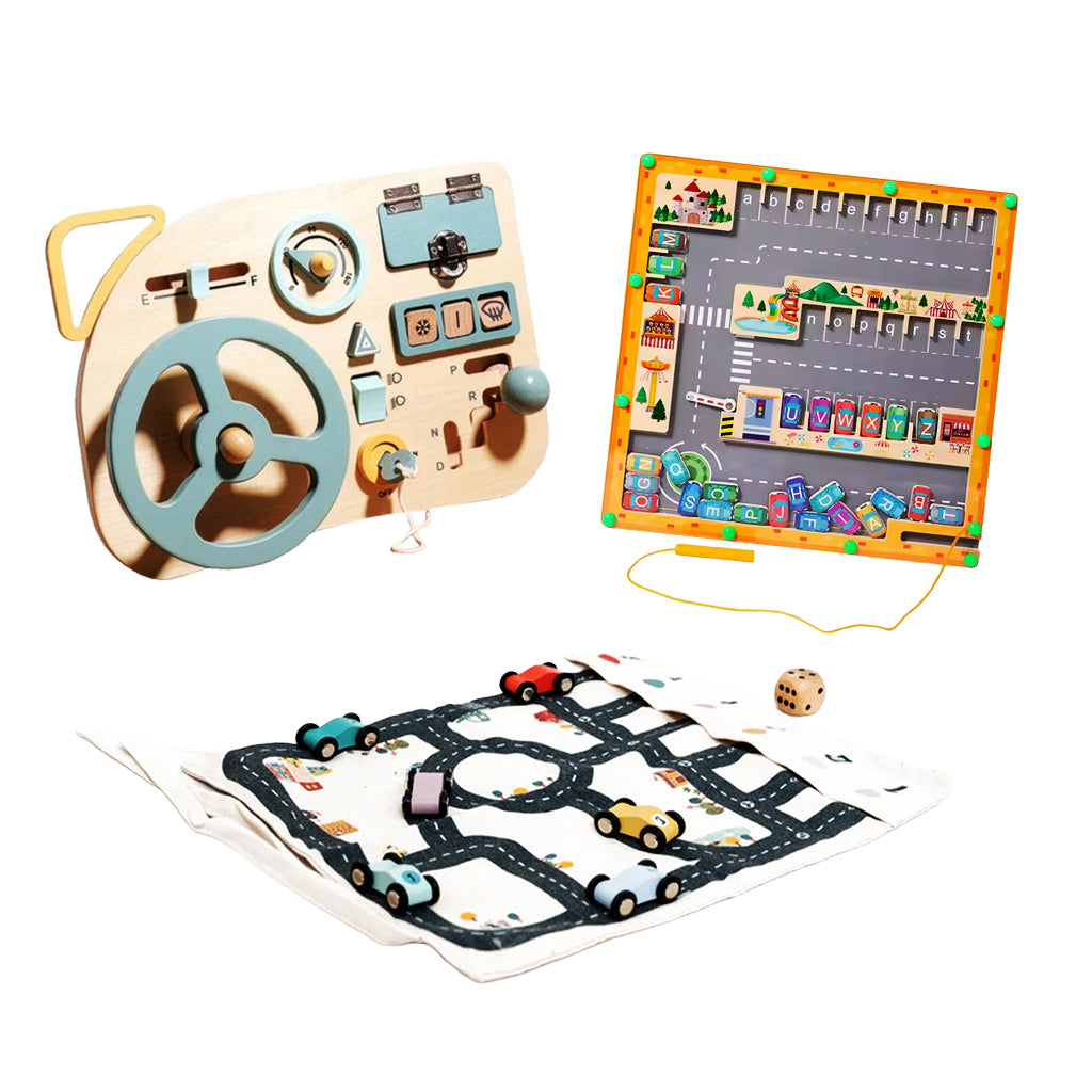 Montessori Tiny Car Lover Bundle