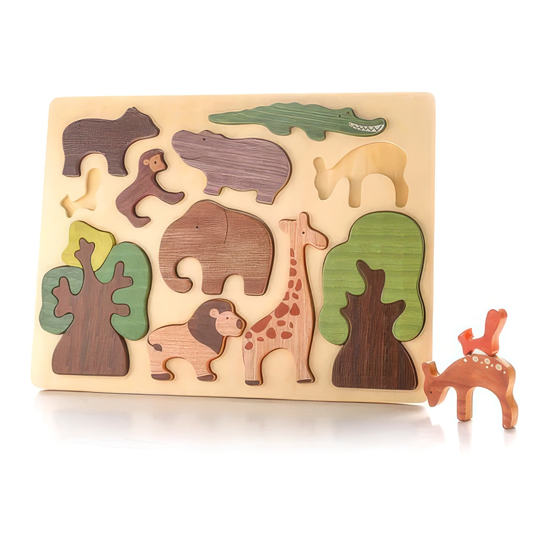 Montessori Wooden 3D Puzzle Toys