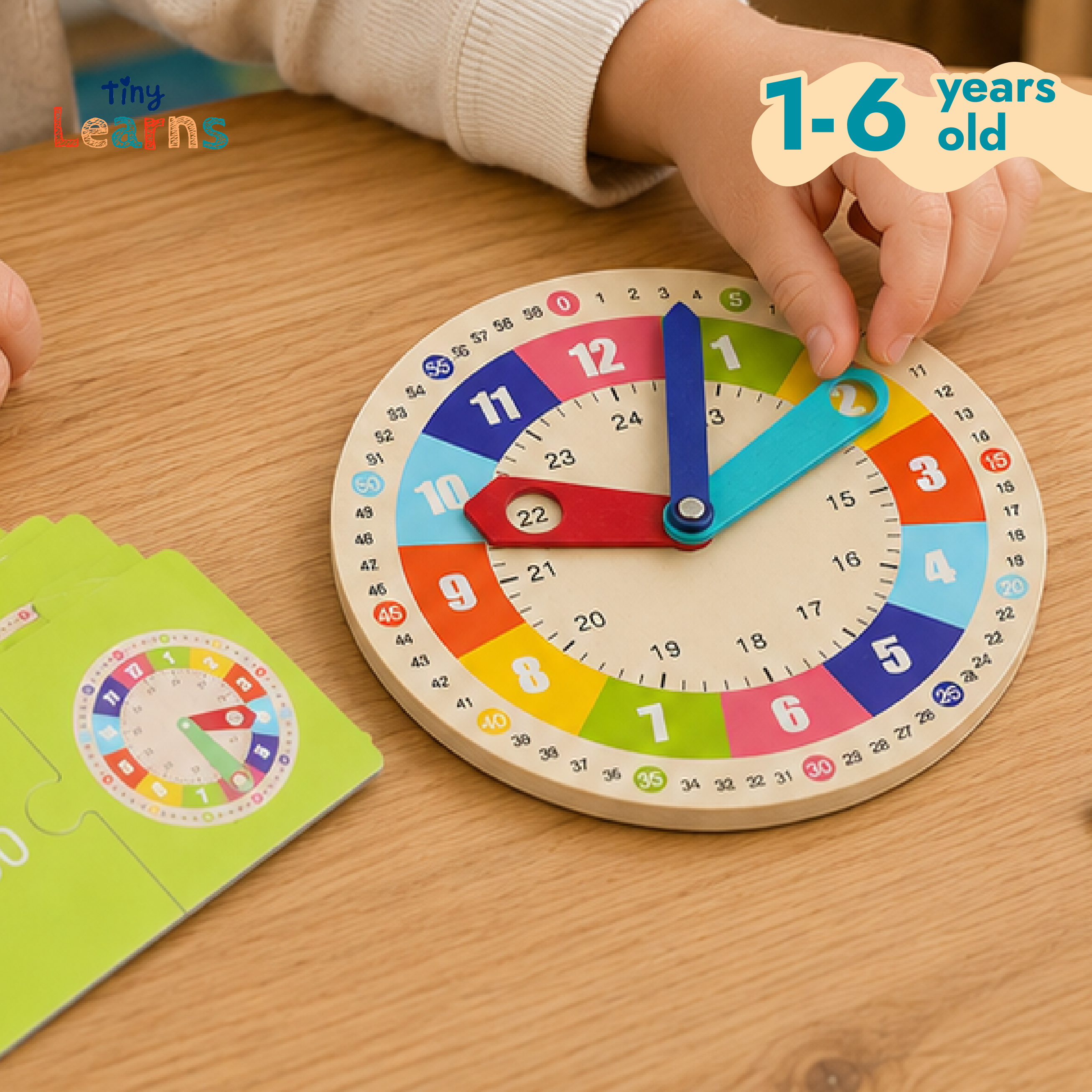 Montessori Wooden Clock