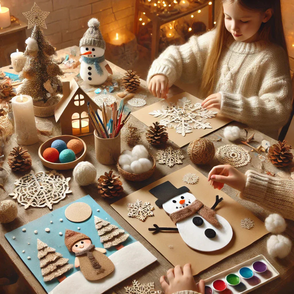 Indoor Winter Crafts for Kids to Spark Creativity