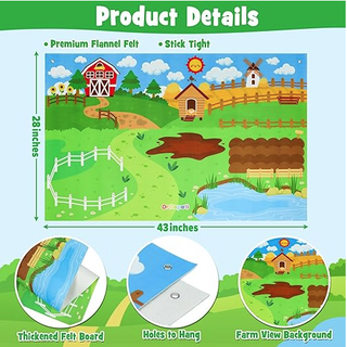 Montessori Farm Wall Puzzle