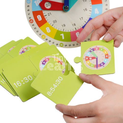 Montessori Wooden Clock