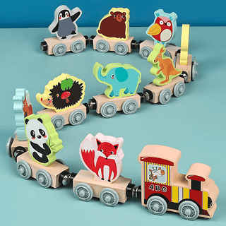 Magnetic Wooden Train