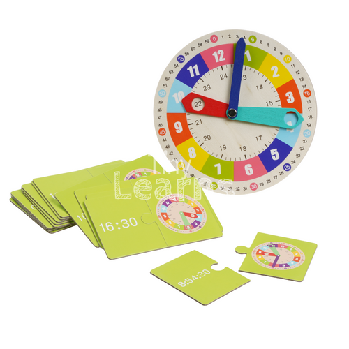 Montessori Wooden Clock