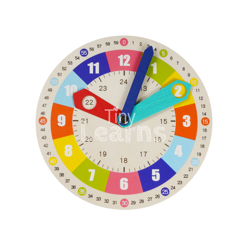 Montessori Wooden Clock