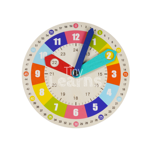 Montessori Wooden Clock