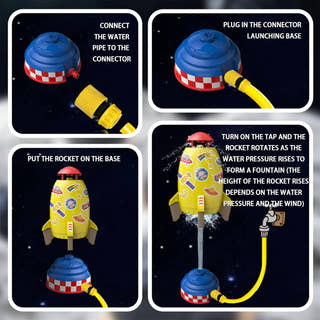 Space Rocket Sprinkler