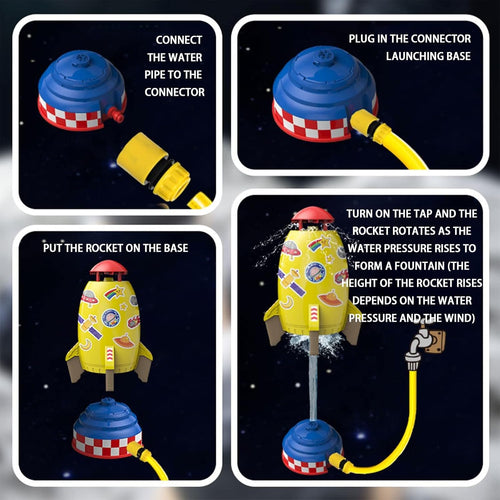 Space Rocket Sprinkler