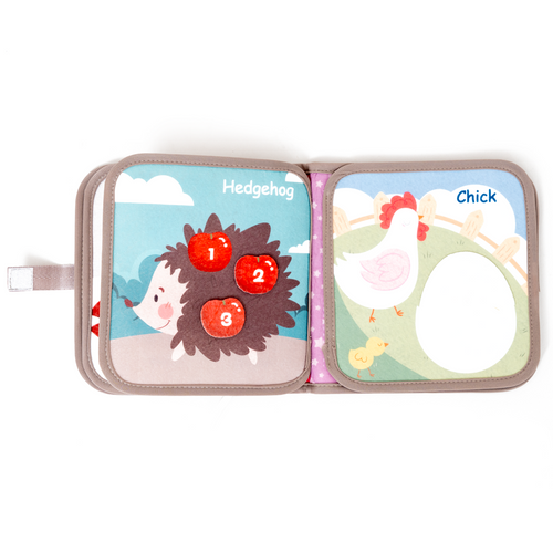 Montessori Sensory Cloth Book