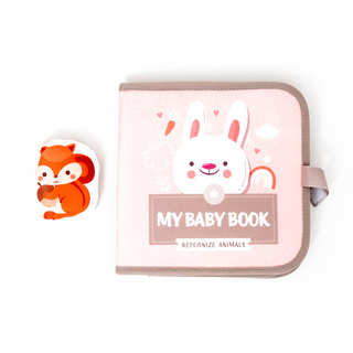 Montessori Sensory Cloth Book