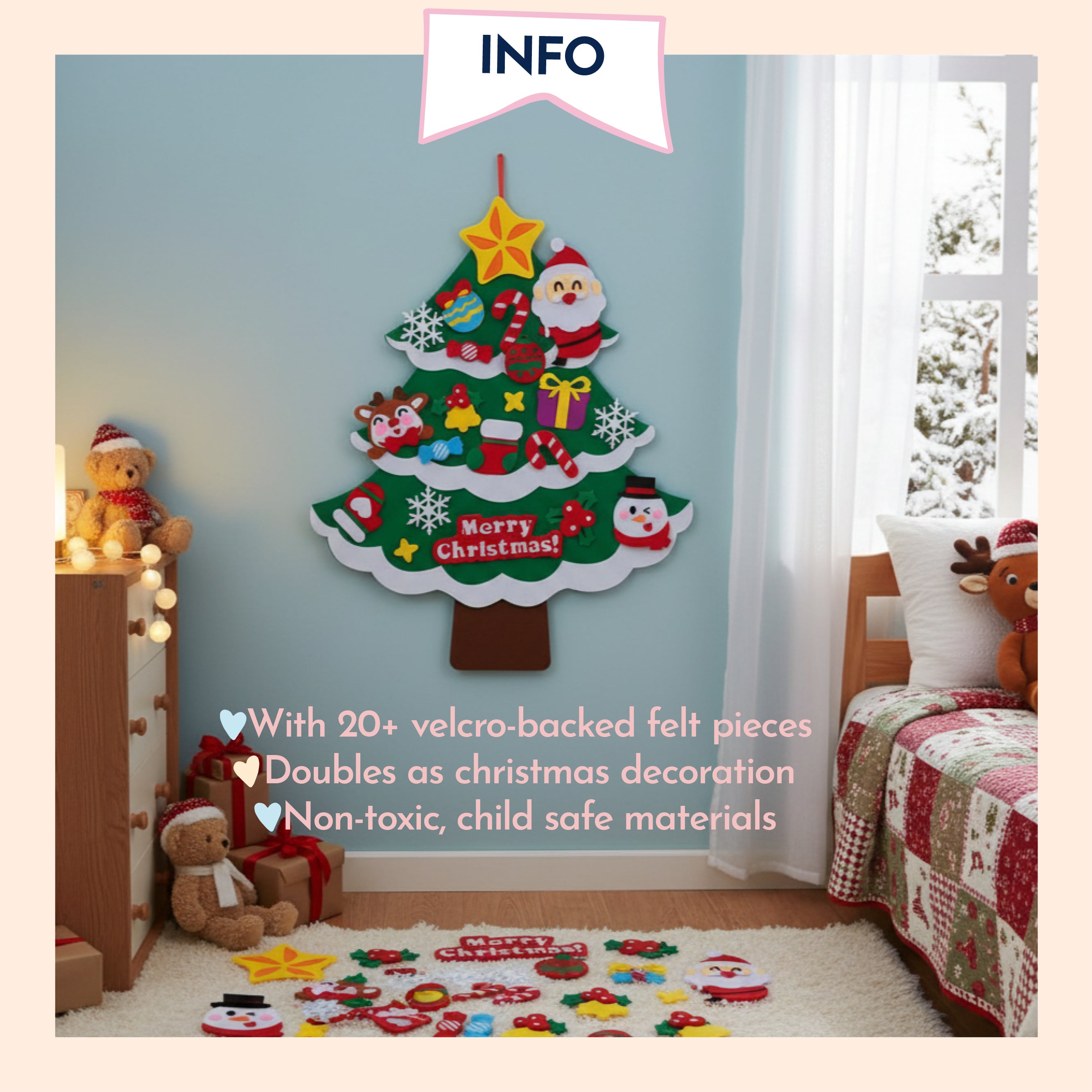 Montessori Christmas Tree DIY