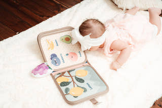 Montessori Sensory Cloth Book