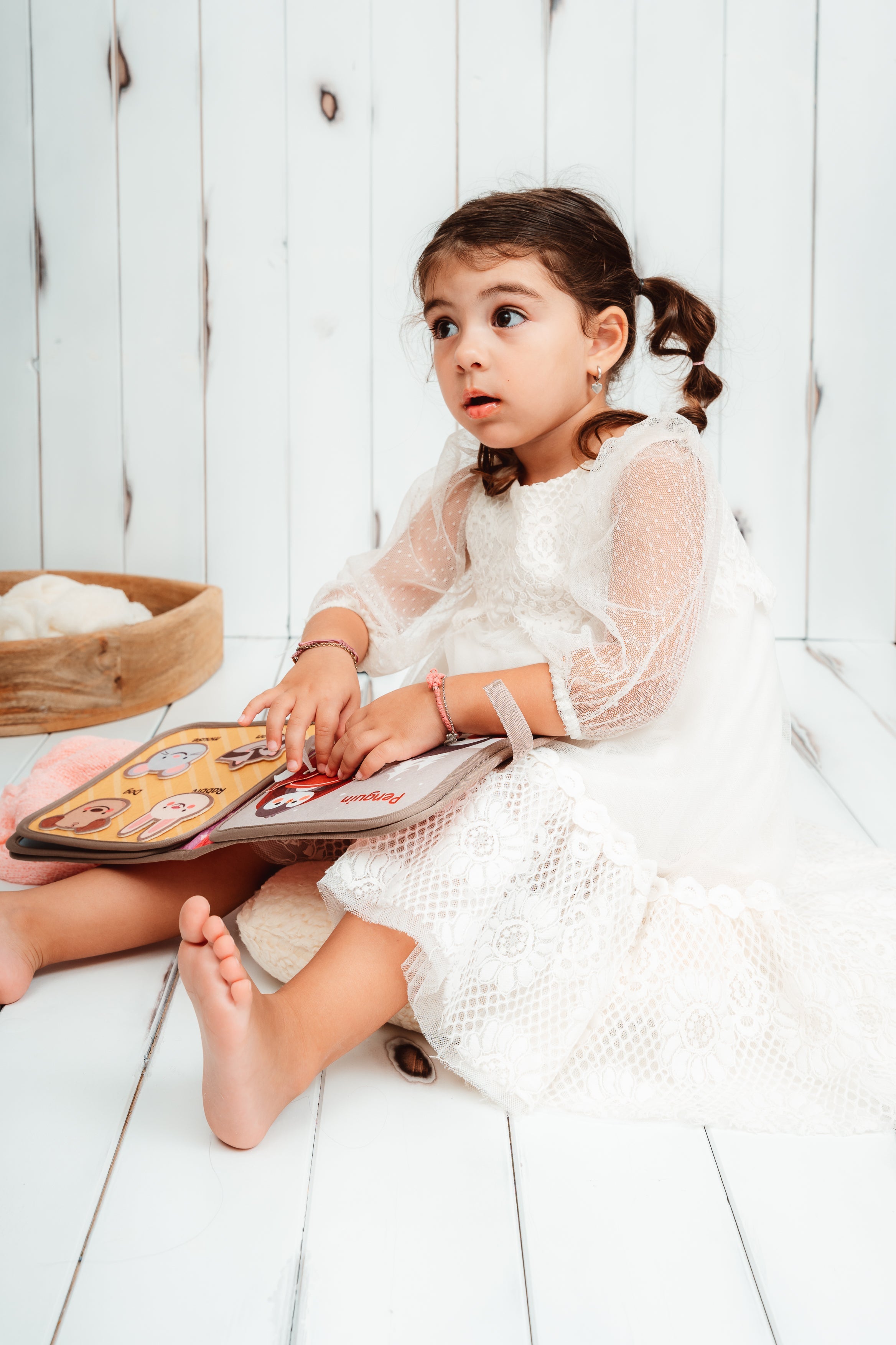 Montessori Sensory Cloth Book