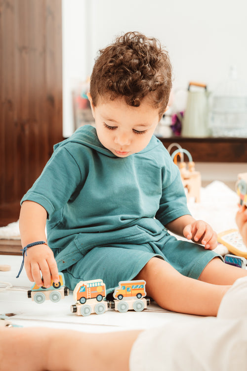 Magnetic Wooden Train