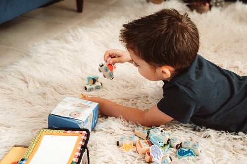 Magnetic Wooden Train