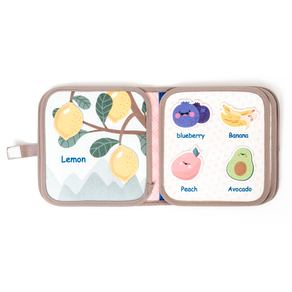 Montessori Sensory Cloth Book