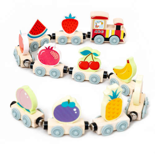 Magnetic Wooden Train